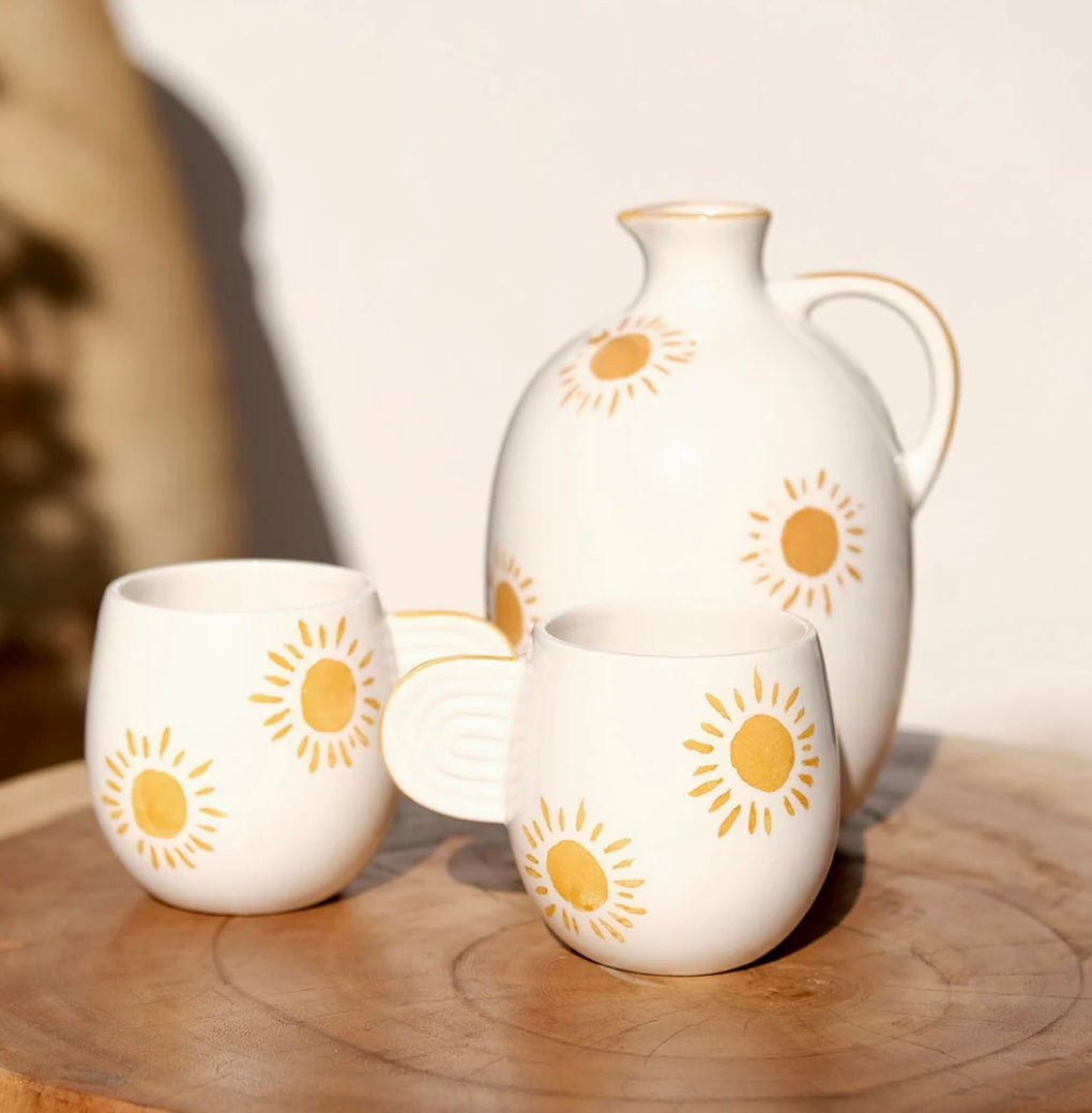 Mug en céramique Ambre soleil - Oustao