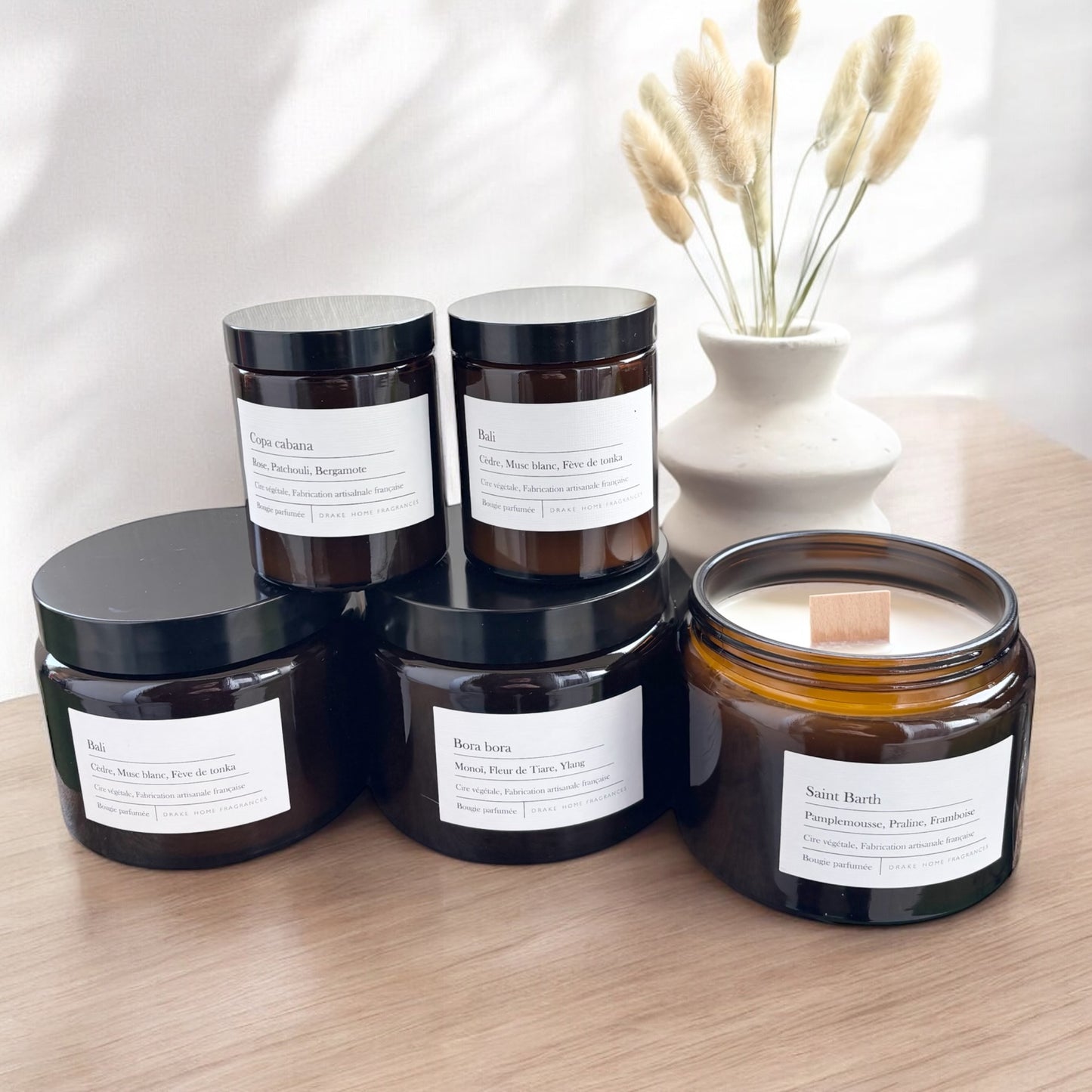 Bougie 380gr Saint Barth