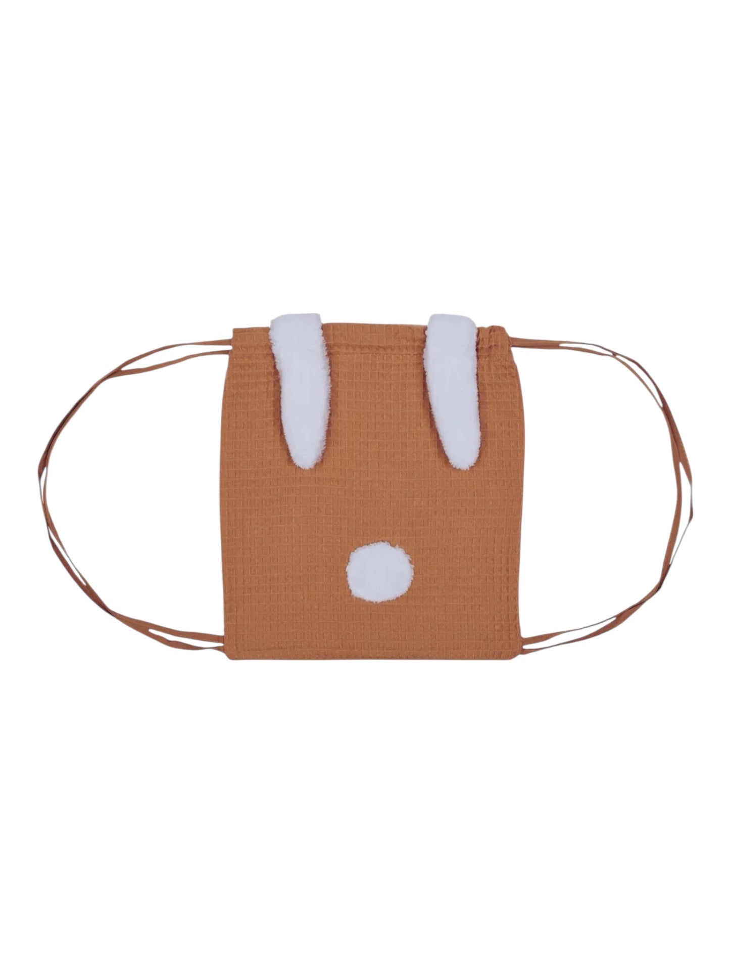 Sac à dos lapin en nid d'abeille
- noisette