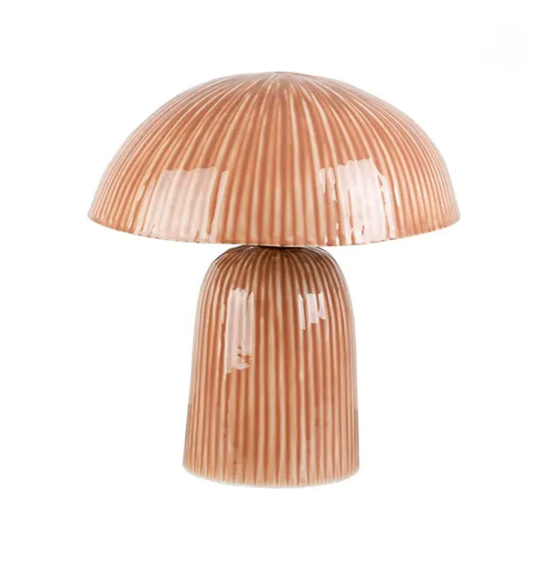 Lampe à poser Solari rose H38cm