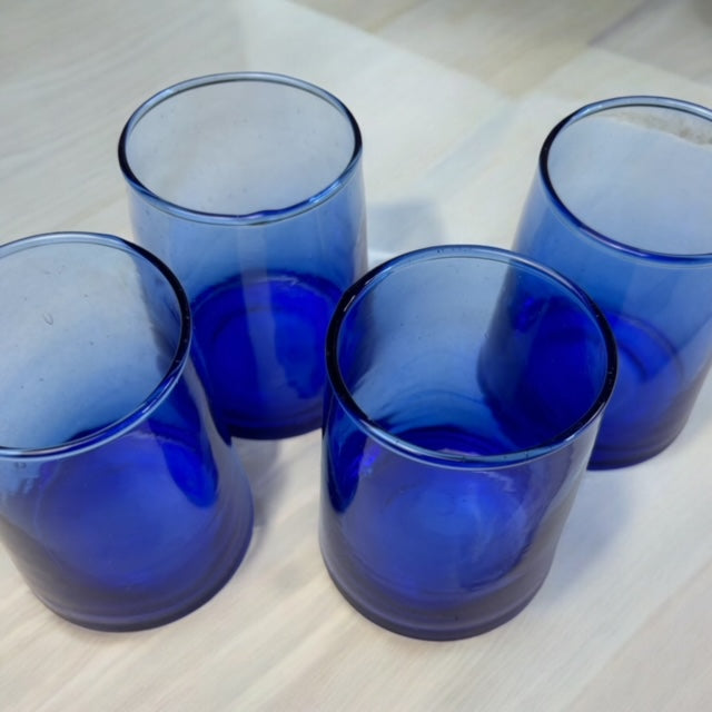 Verres Beldi bleus x2