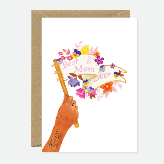 Carte de vœux Best Mom Ever - ATWS