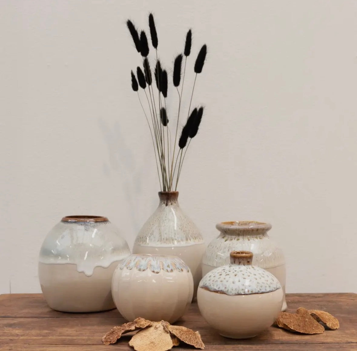 Petit vase rond Loli glacé