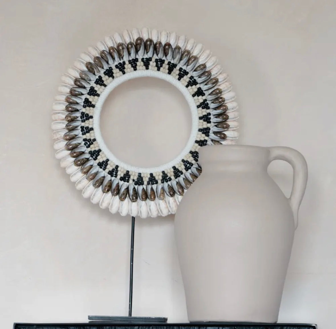 Vase Inda en terre cuite avec poignée