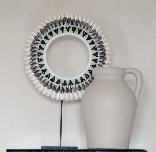 Vase Inda en terre cuite avec poignée