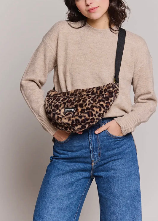 Sac demi-lune Andrea Fausse Fourure