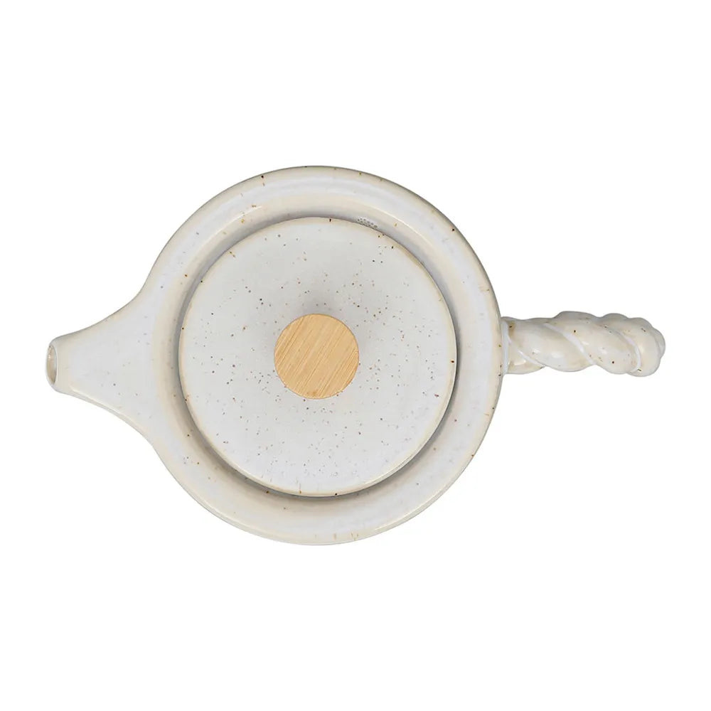 Théière en grès avec filtre 1L