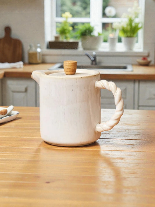 Théière en grès avec filtre 1L