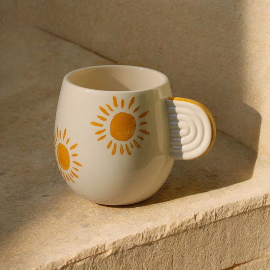 Mug en céramique Ambre soleil - Oustao