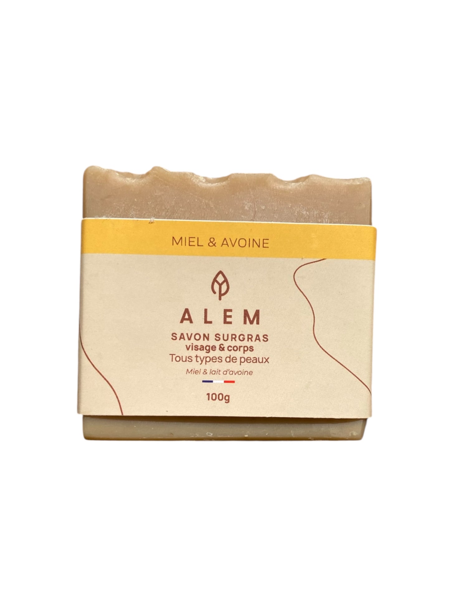 Savon artisanal Alem - Miel et Avoine