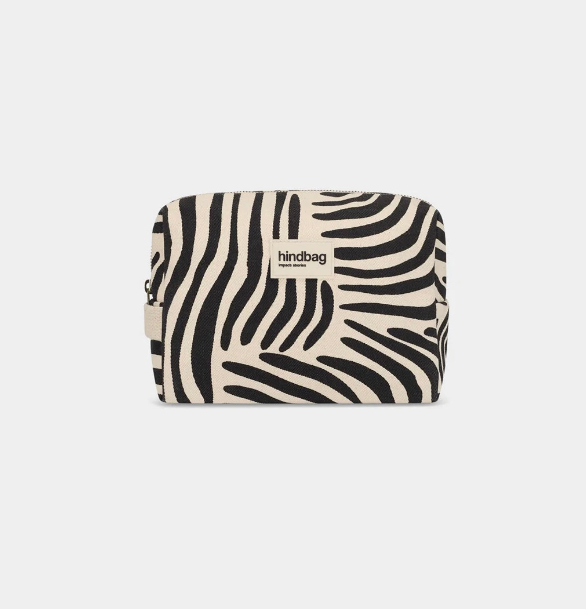 Trousse de toilette Léon Zèbre écru