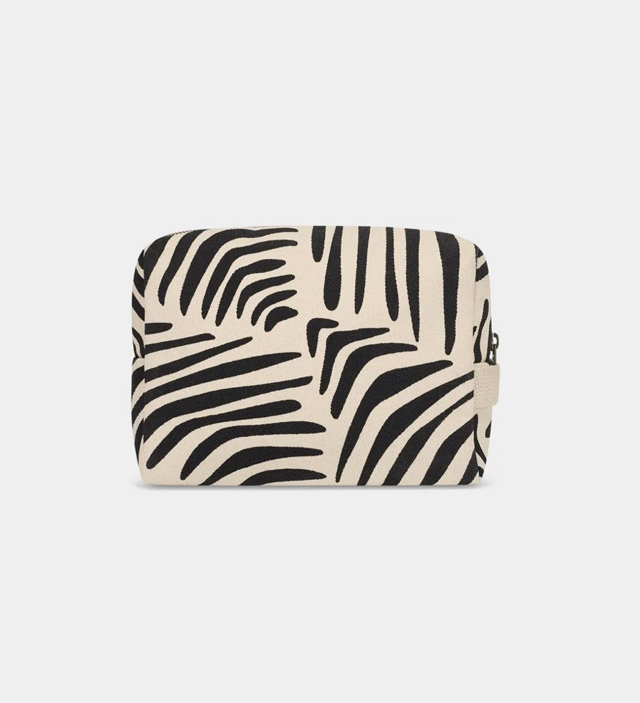 Trousse de toilette Léon Zèbre écru