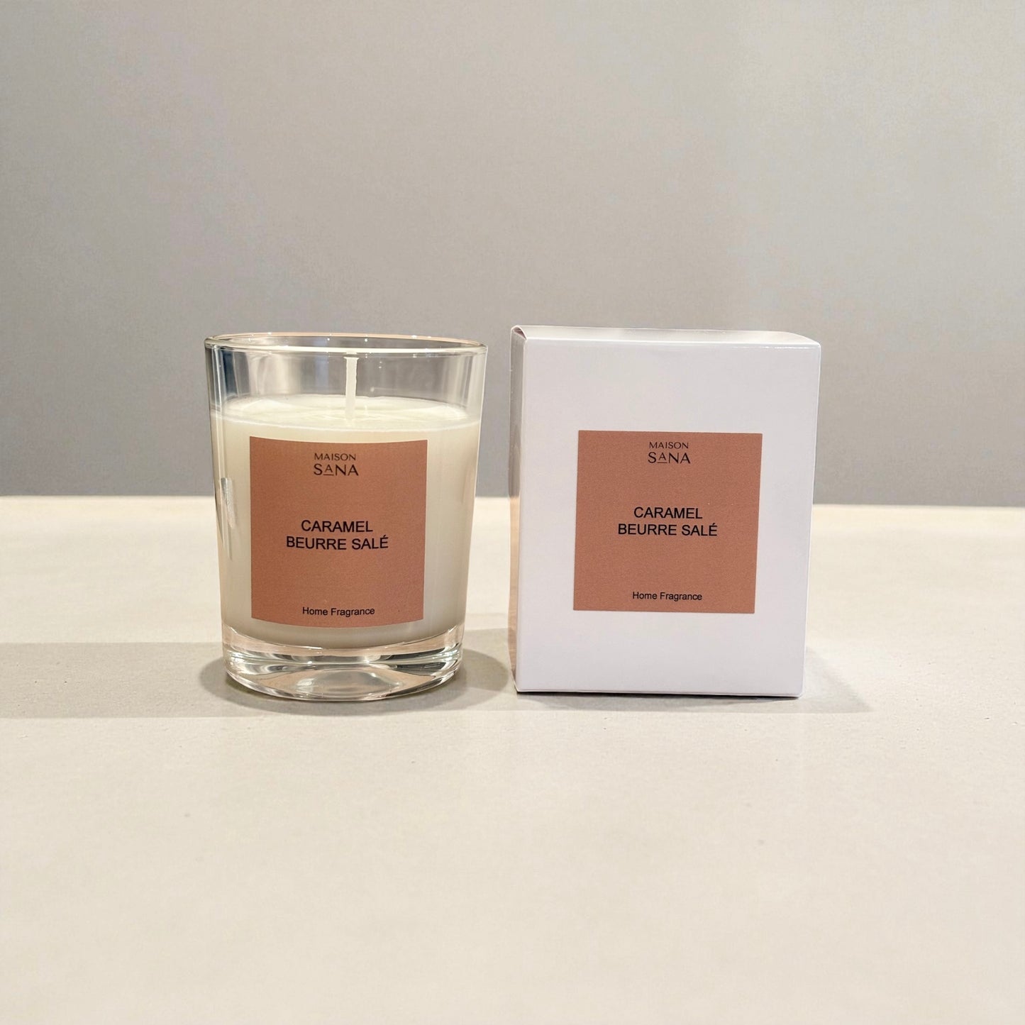 Bougie 130gr Carmel beurre salé