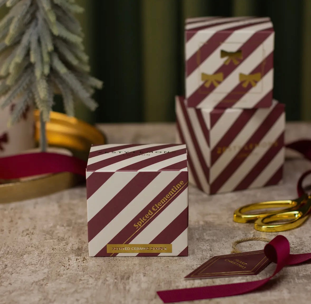 Sous l'Arbre : Bougie Nœud - Clémentine Épicée