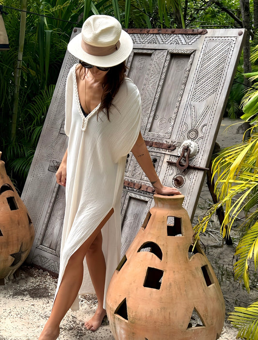 Robe Acapulco crème