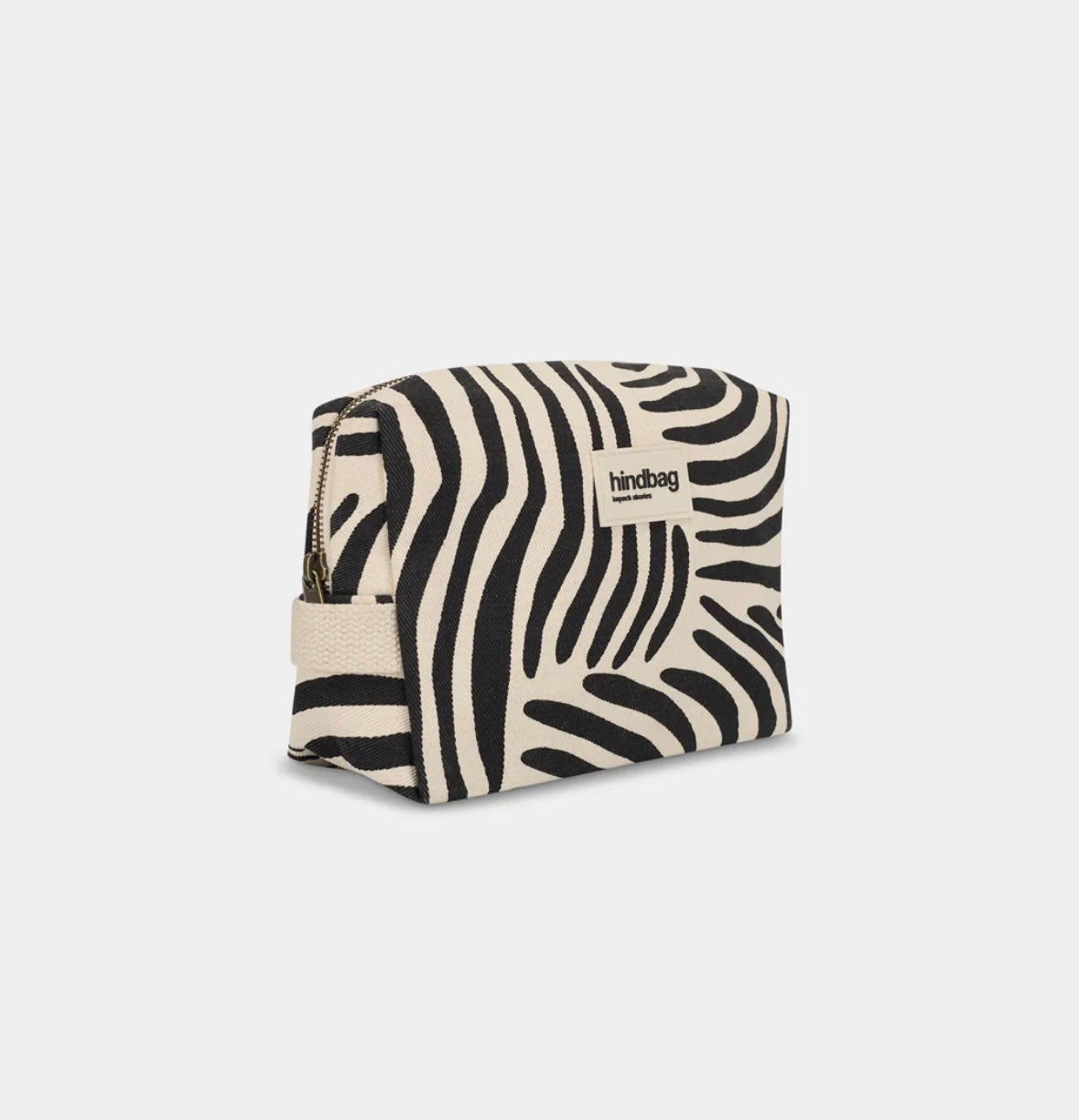 Trousse de toilette Léon Zèbre écru