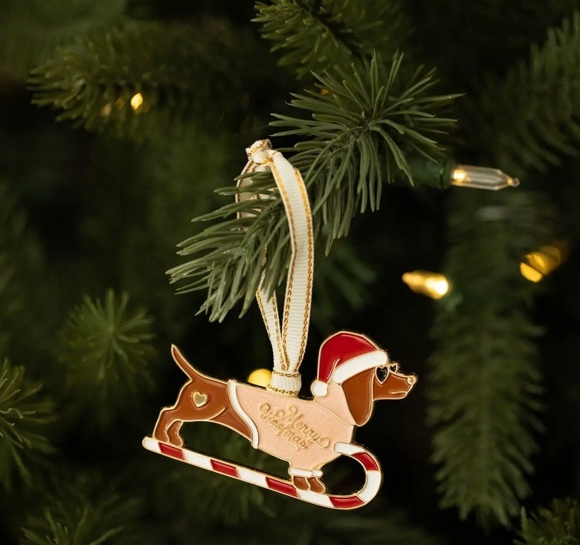 Ornement Noël - Teckel