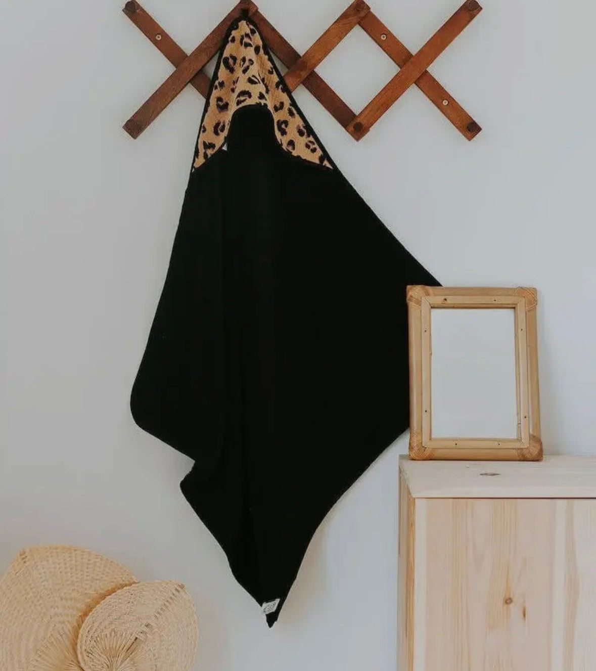 Cape de bain léopard- Manufacture des bébés français