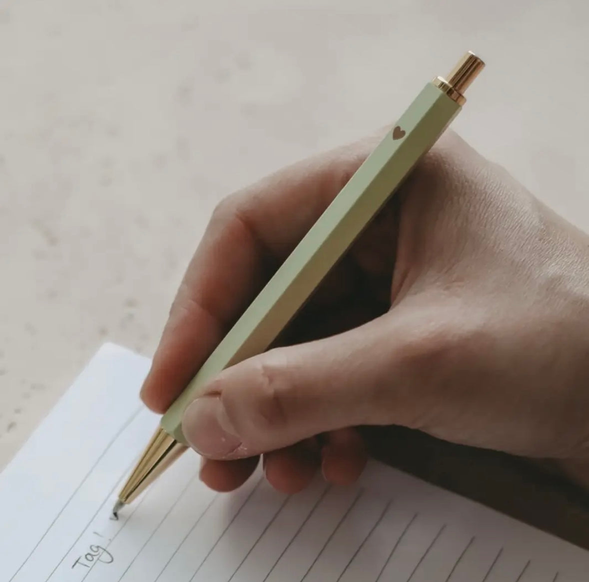 Stylo-bille matcha