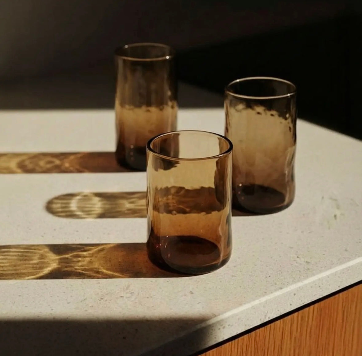 Verre haut charbon