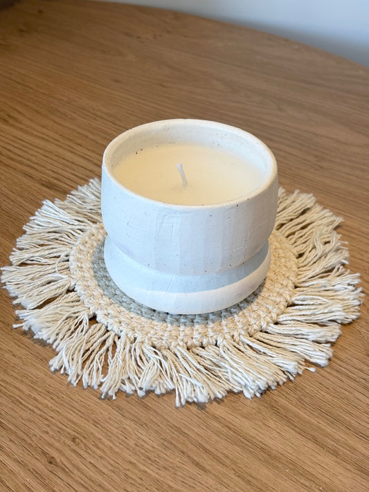 Bougie Pot céramique