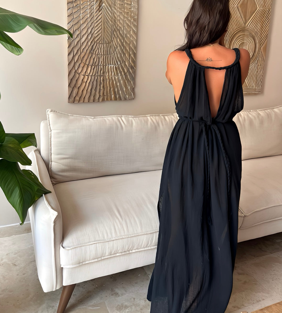 Robe Merida noire