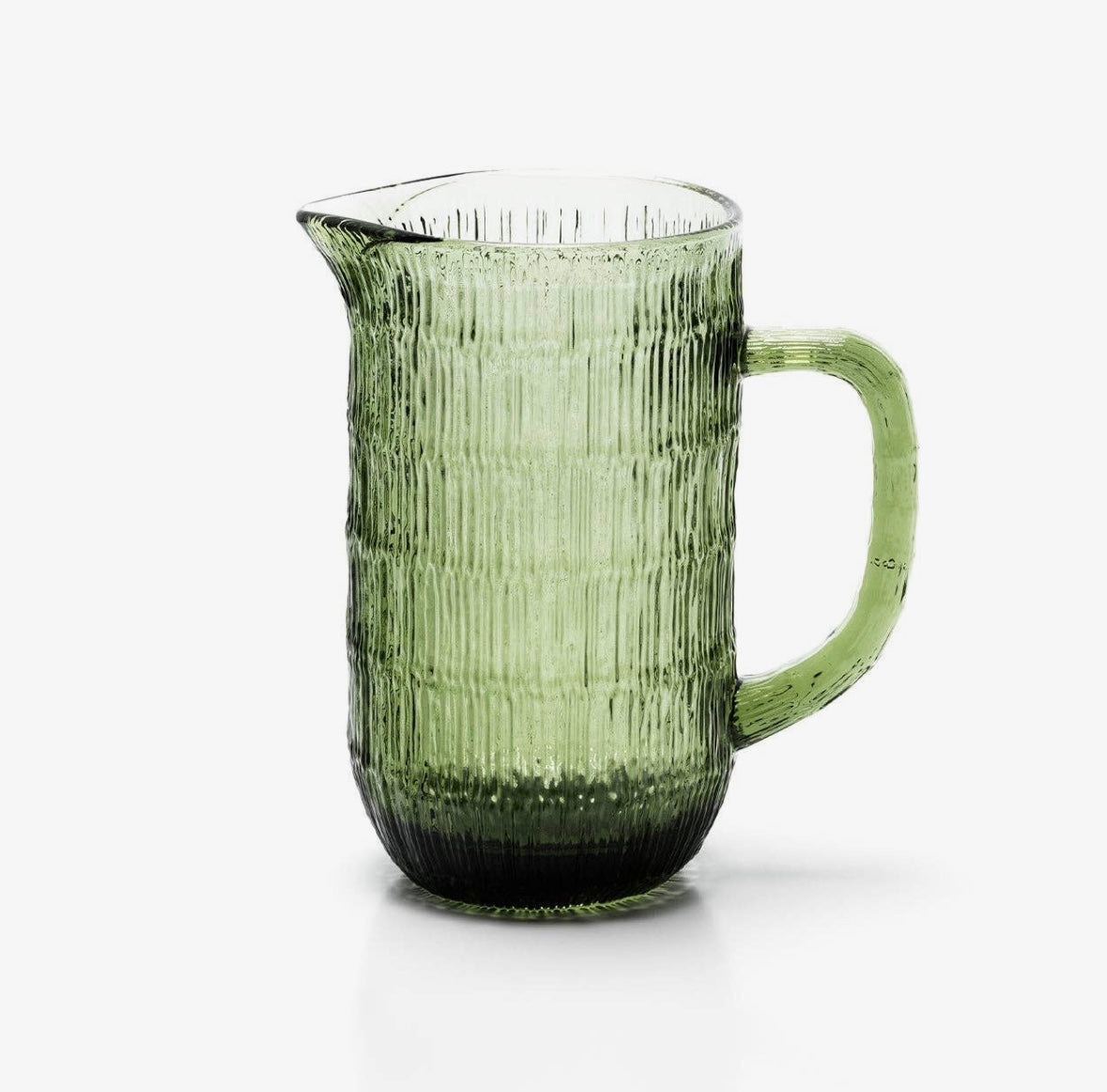 Pichet Ondulé en Mousse - Vert