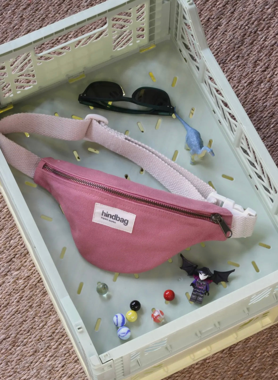 Sac banane enfant Augustin
Rose blush