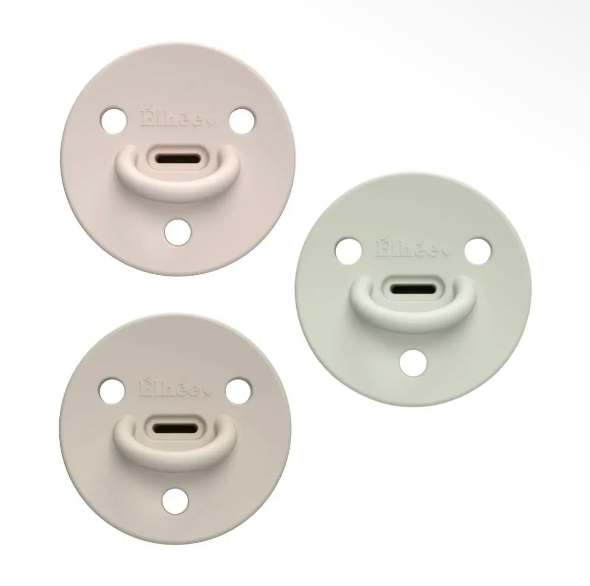 Pack de 3 Sucettes "ChooChoo" 0-6 mois | Extra-Fines - Pinky