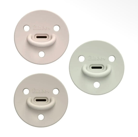 Pack de 3 Sucettes "ChooChoo" 0-6 mois | Extra-Fines - Pinky