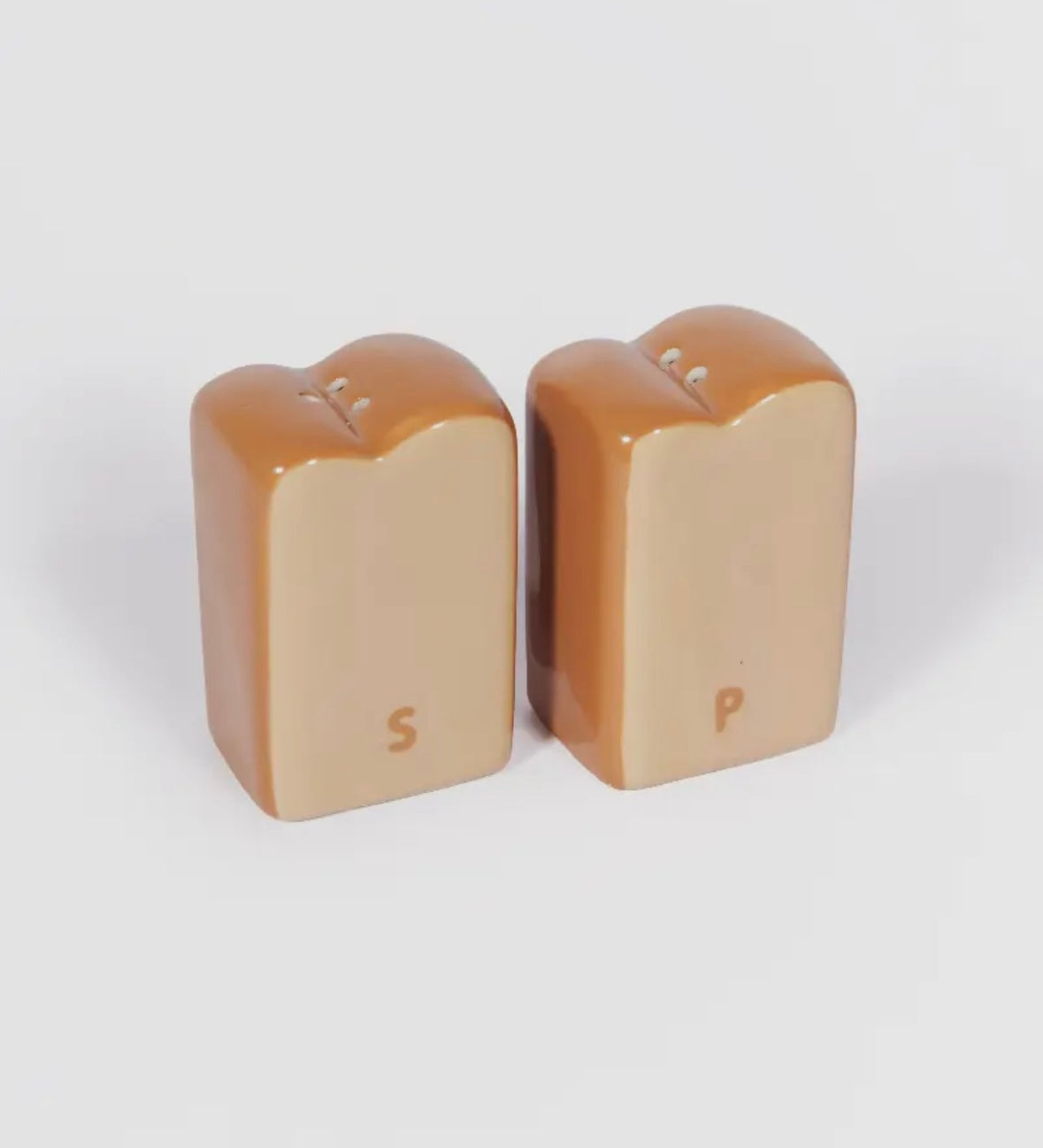 Set salière poivrière brioche