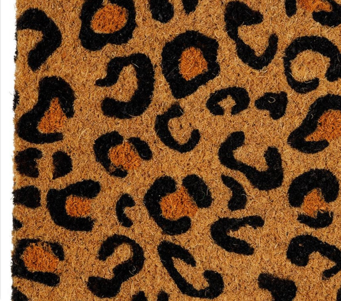 PAILLASSON LÉOPARD 
73X43M PVC+COCO