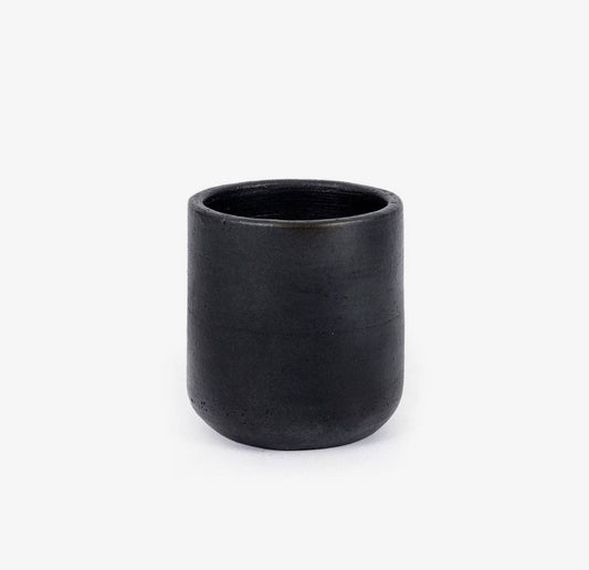 Tasse brûlée noire