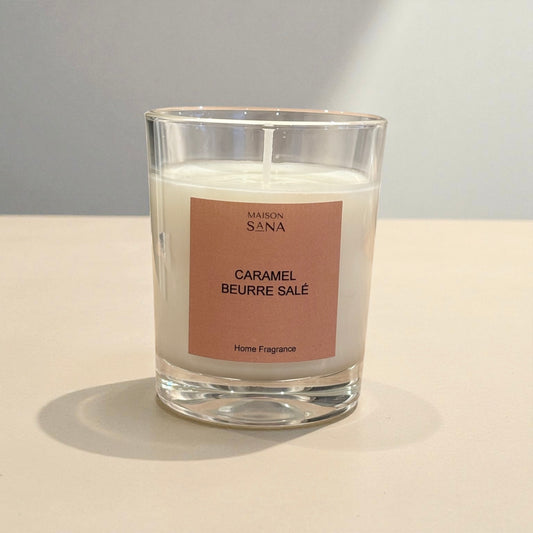 Bougie 130gr Carmel beurre salé