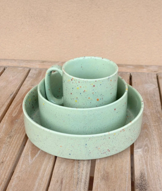Lot de 3 vert Mexique