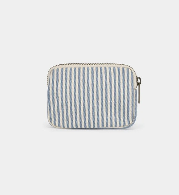 Porte monnaie Lili Rayures bleu