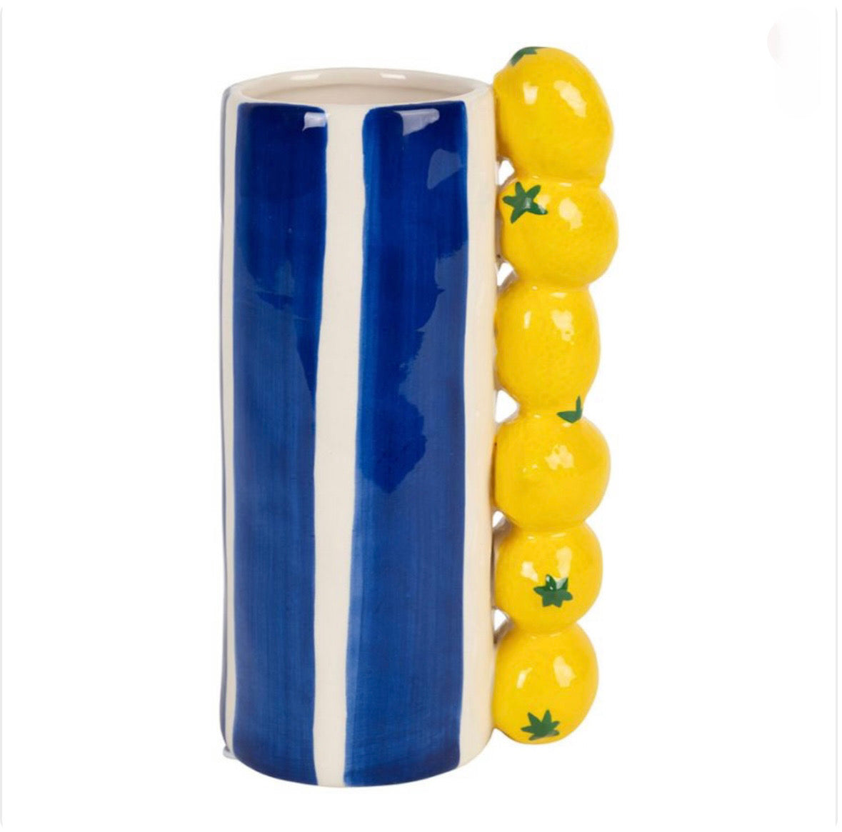 VASE CITRON MOCOA
INDIGO et JAUNE