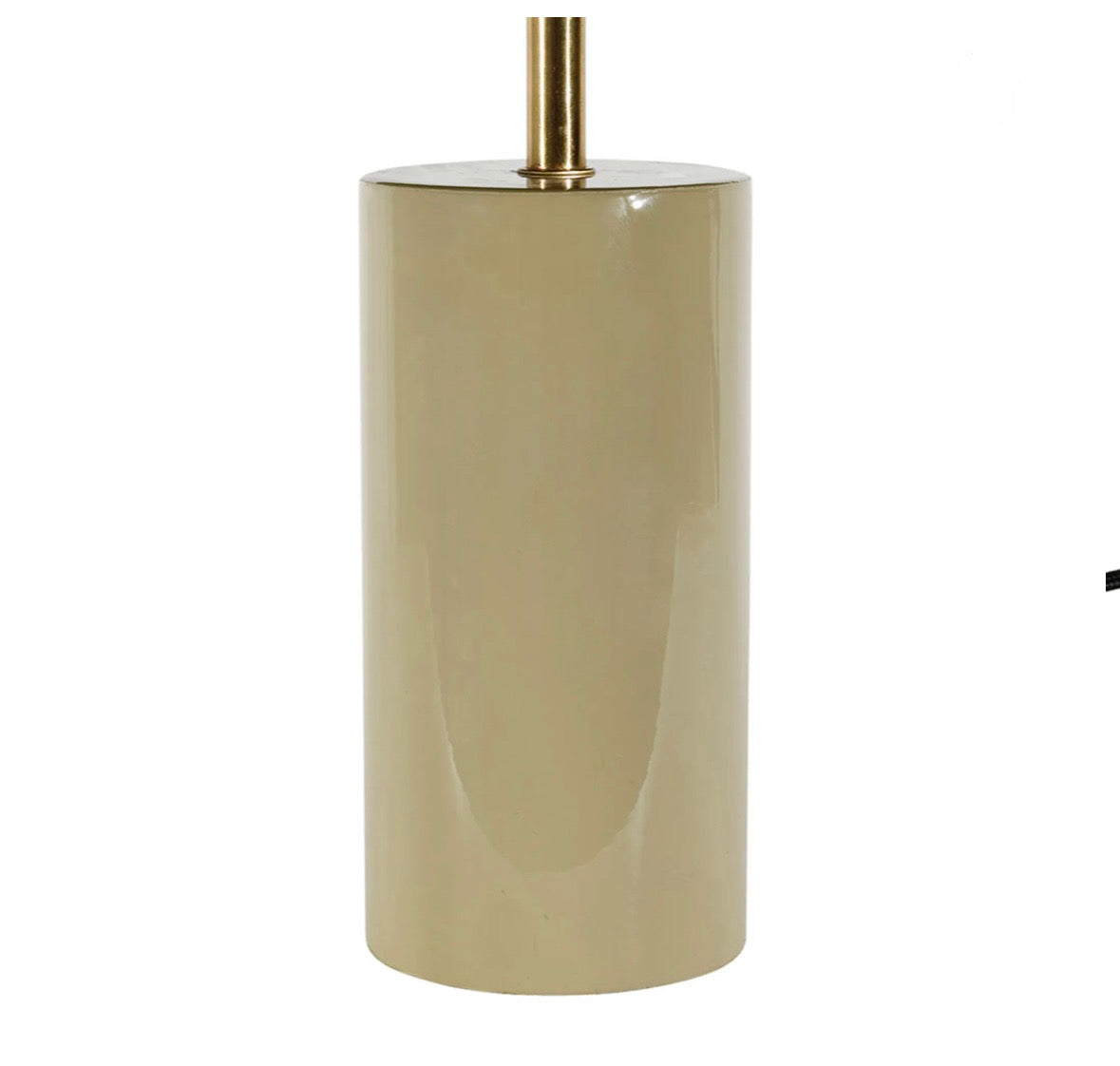 Lampe Arty en fer vert sauge