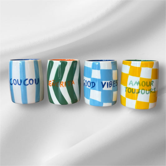 Tasse colorée