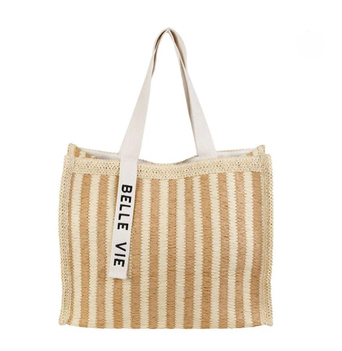 Sac cabas raphia solencia
