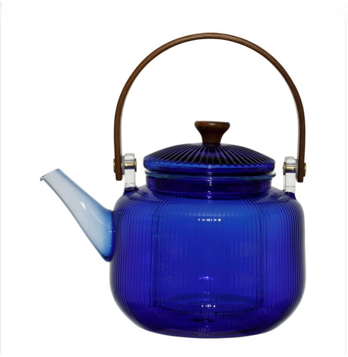 THEIERE FILTRE DILACIA BLEU 85CL VERRE