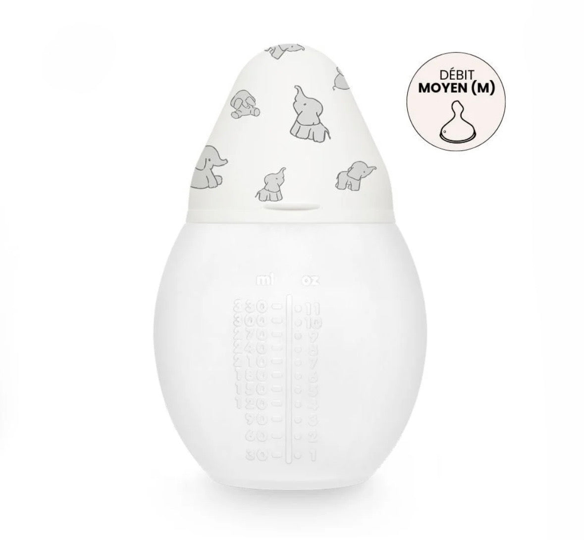 Biberon Élhée anti-colique 330 ml | Elephant