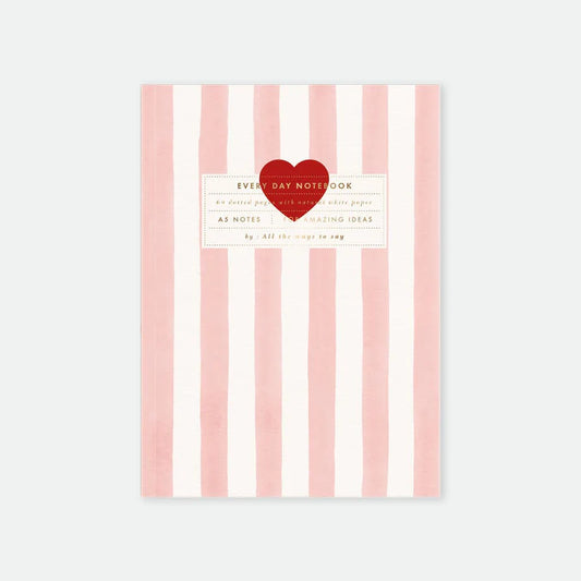 Carnet A5 Pink Stripes - ATWS