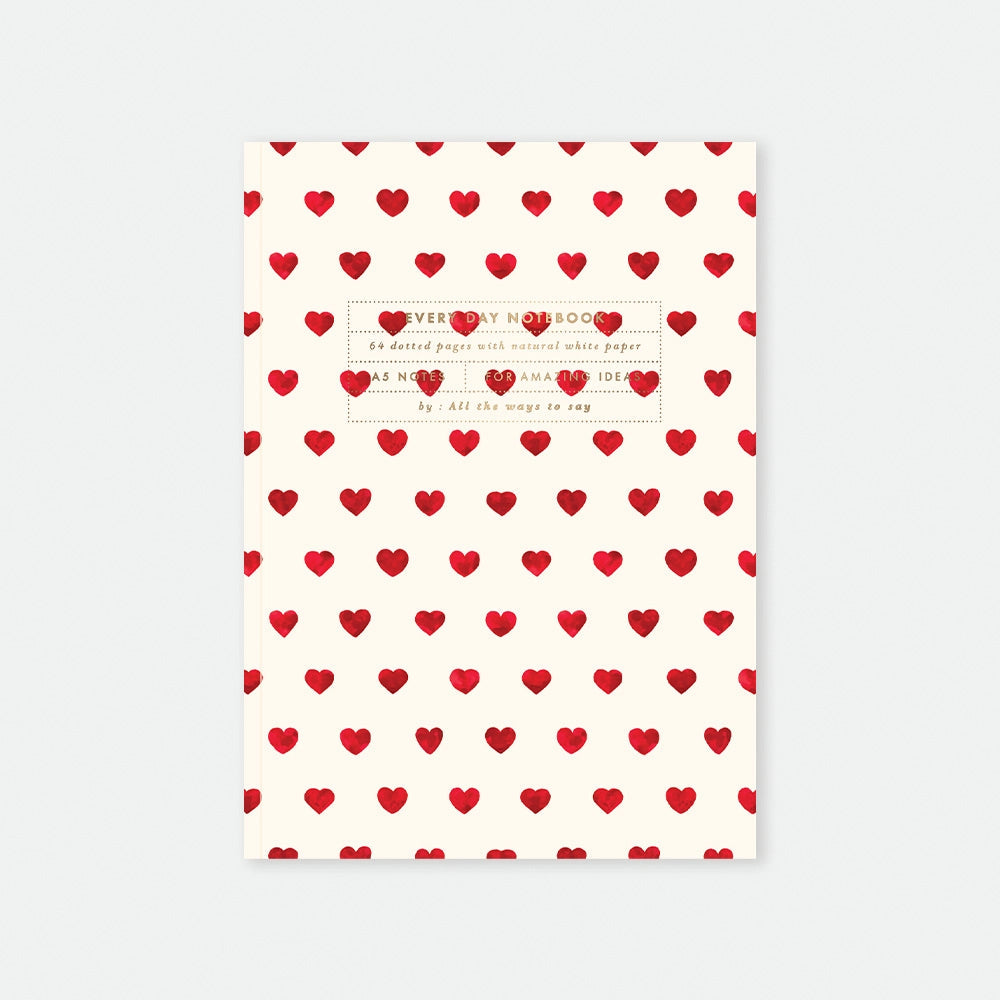 Carnet A5 New Hearts - ATWS