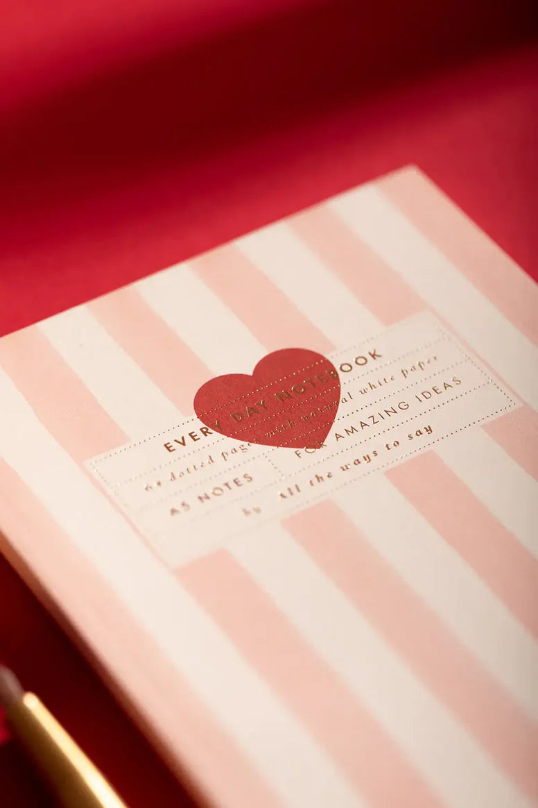 Carnet A5 Pink Stripes - ATWS